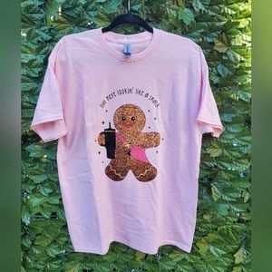 Out here looking like a snack Gingerbread Man Tee